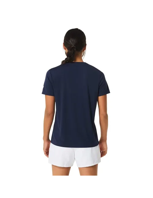 Camiseta Asics Women Court Graphic Tee 2042a259-100 Mujer | Ofertas de pádel